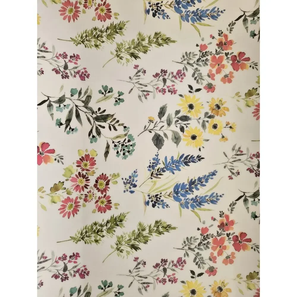 The Farmhouse By Rachel Ashwell Melamine Serving Tray 17 X 11, Fresh Flowers